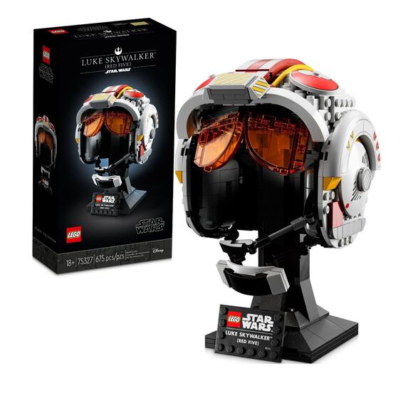 LEGO Star Wars Luke Skywalker Red 5 Helmet 75327 Set, New Sealed, Retired - Picture 1 of 13